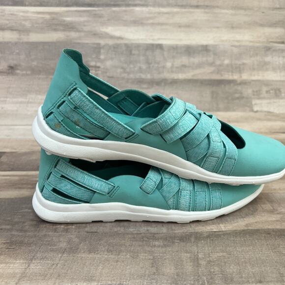 Merrell Women’s Atlantis‎ Slip on Performance Shoes Size 6 Aqua Blue - Picture 6 of 9